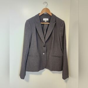 Calvin Klein Single Breasted Suit Jacket